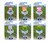 Hot Wheels 1:64 Minecraft Minecart Bundle of 6 Character Cards