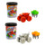 Hot Wheels Monster Trucks Color Reveal Canisters Water Blaster Battle Bundle of 2 HJF39 from Pappystoyshop.com
