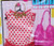 Barbie Doll Fashion Outfit with Red Hearts Tulle Skirt and Pink Handbag