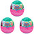 Mega Construx Crystal Creatures Series 2 Mystery Egg Slime Random Bundle of 3
