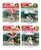 Hot Wheels Mario Kart Character Cars Collection Bundle of 4 GVD30-956R