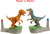 Rock 'Em Sock 'Em Robots Blue vs Atrociraptor Jurassic World Dominion Game