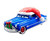 Disney Pixar Cars Holiday Winter Series Christmas Special Edition Bundle of 5