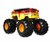 Hot Wheels Monster Trucks 5 Alarm 1:24 Scale Oversized Yellow Red