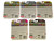 Hot Wheels Monster Trucks Glow in the Dark Collection Bundle of 5- 1:64 Scale