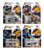 Hot Wheels Jurassic World Character Cars Bundle of 4 Vehicles from GRM80 956A