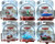 Disney Pixar Cars Holiday Winter Series Christmas Special Edition Bundle of 6 GYD55-963C from Pappystoyshop.com