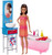 Barbie Doll & Furniture Bathroom Set with Accessories