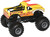 Hot Wheels Monster Trucks 1:24 Scale El Toro Loco Vehicle Yellow