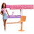 Barbie Doll & Furniture Loft Bed with Transforming Bunk Beds Doll Playsets FXG52 from Pappystoyshop.com