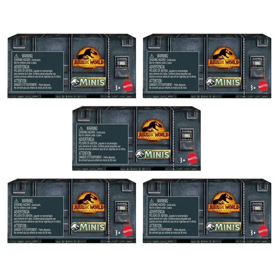 Jurassic World Dominion Mystery Mini Figures - BLIND BOXES [5 Pack Lot]