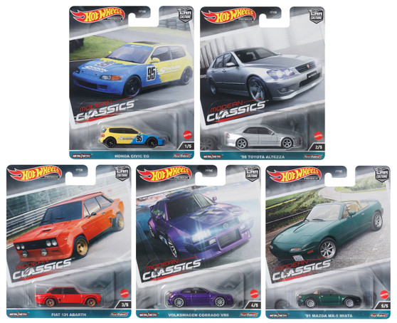 Hot Wheels Premium Car Culture 2023 Modern Classics 959E Set of 5