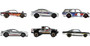 Hot Wheels Zamac 6-Pack of 1:64 Scale Collectible Toy Cars