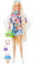 Barbie Extra Fashion Doll with Blonde Hair Dressed in Floral 2-Piece Outfit with Accessories & Pet