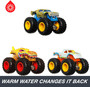 Hot Wheels Monster Trucks Set of 3 1:64 Scale Color Shifters Toy Trucks (Styles May Vary)