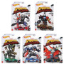 Hot Wheels Spider-man Maximum Venom Venomized Diecast Car Complete Set of 5