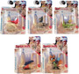League of Super Pets Complete Set of 5 Micro Action Figures with Krypto, Ace, Merton, PB and Chip