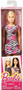 Barbie Pink-Tastic Doll, Rose Art On Black & White Stripes Dress