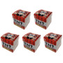 Minecraft TNT Series 25 Mini Figures - MYSTERY BLIND BOXES (5 Pack Lot)(1 inch)