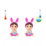 Barbie Color Reveal Easter Eggs HJX67 3 Random Colored Eggs
