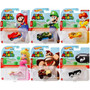 Hot Wheels Super Mario Character Cars – Complete 6‑Pack (HDL35‑986A) | Mario, Luigi, Peach, Daisy, Bullet Bill & Donkey Kong | 1:64 Die-Cast Vehicles – Ages 3+