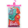 Barbie and Ken Matching Tennis Fashion Outfits and Racquets (Pack of 2)