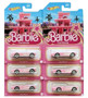 Hot Wheels 2023 Barbie The Movie 1956 Corvette Diecast Vehicle (Pack of 6)