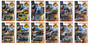 Matchbox Jurassic World Dominion Diecast Vehicles 2023 Complete Set of 12 in Manufacture Case from Release FMW90 956T