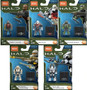 Mega Construx Halo Heroes Series 15 Complete Set of 5 Buildable Action Figures