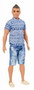 Barbie Ken Fashionistas Broad Doll 13 Distressed Denim