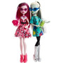 Monster High Voltageous Science Class 2-Pack Dolls Frankie Stein and Draculaura