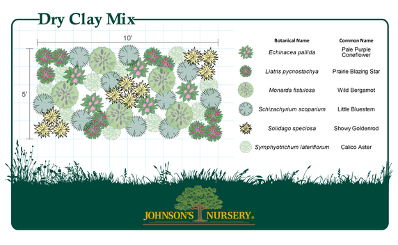 Mixed Flat - Dry (Clay)