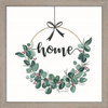 Home Wreath by April Chavez, Framed Art