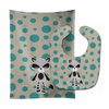 Animal Baby Bib & Burp Cloth - BB9180STBU