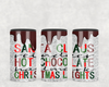 Christmas  Steel can hugger - optional speaker