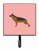 Checkerboard With Dog Art Leash or Key Holder - S000213B001695P074956V000