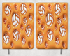 Orange Volleyball Printed 8 Inch  A-5 Journal