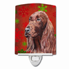 Snowflakes Holiday Dog Art Ceramic Night Light - SC9580CNL