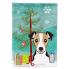 Christmas Tree/Dog  Breed Flag Canvas - BB1633CHF