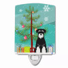 Christmas Tree and Dog Ceramic Night Light - S000213B001695P099695V000