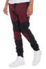 Faux Zip Moto Sweats - 5018-S