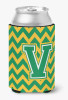 Monogram Letter Chevron Can or Bottle Hugger - CJ1059-VCC