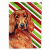 Candy Cane Holiday Christmas Dog Flag Garden Size - LH9254GF
