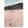 Flag Print Footprints Polyester