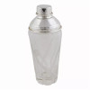Octopus Cocktail Shaker English Silver Plate & Glass