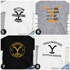 Yellowstone T-Shirts - Assorted Designs - Shirts designs 1 to 6 - S001461B002179P000080V029