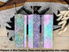 Glitter Tie Dye Steel Tumbler - 314-12