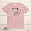Smiling Fox Unisex T-shirt - 1898-1898718 Smiling Fox Unisex T-shirt - 1898-1898718