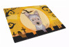 Halloween Dog Print Glass Cutting Board Large - S000213B001695P022224V034