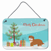 Christmas Tree Design with Dog Wall or Door Hanging Prints - S000213B001695P000850V000